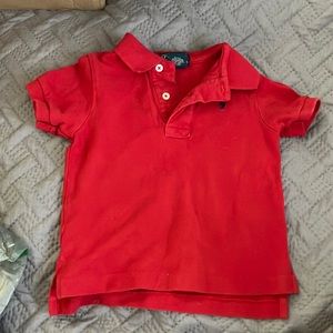 Red ralph Lauren polo